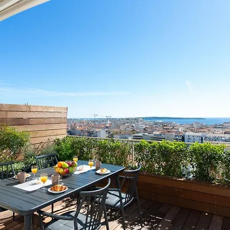 Rooftop Sea View Yourhosthelper Apartment Cannes